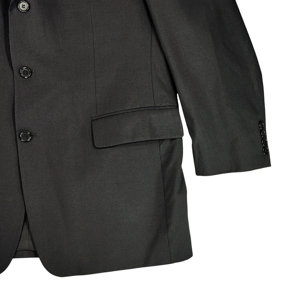 Hugo Boss‎ Mens Sport Coat 42R* Black Da Vinci Lucca Single Breasted Double Vent